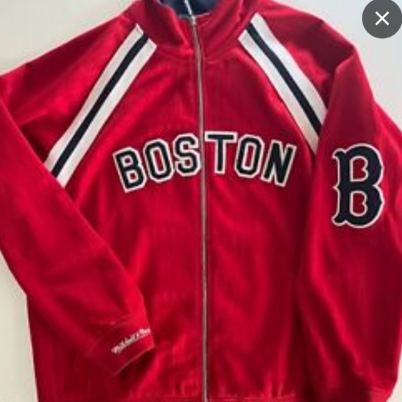 Mitchell & Ness Other - Mitchell & Ness Boston zip up jacket